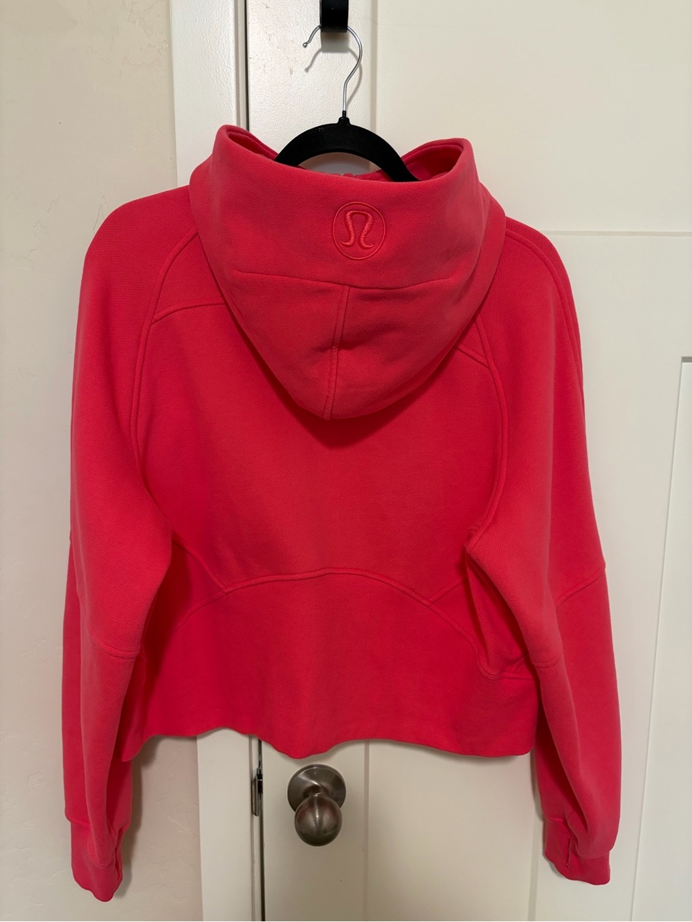 Lululemon Scuba Oversized Full-Zip Hoodie Glaze Pink, Size M / L - Picture 2 of 5